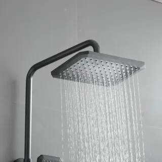 Душевая стойка Shevanik S8836H чёрный